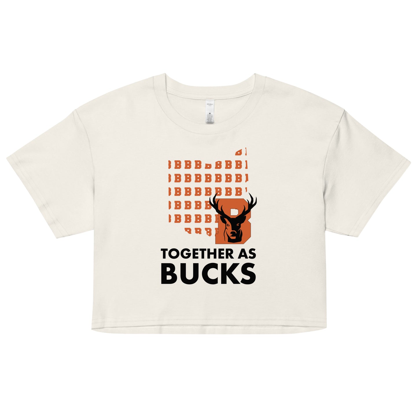 Together As Bucks - Women’s crop top