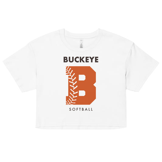 Buckeye Softball - Women’s crop top