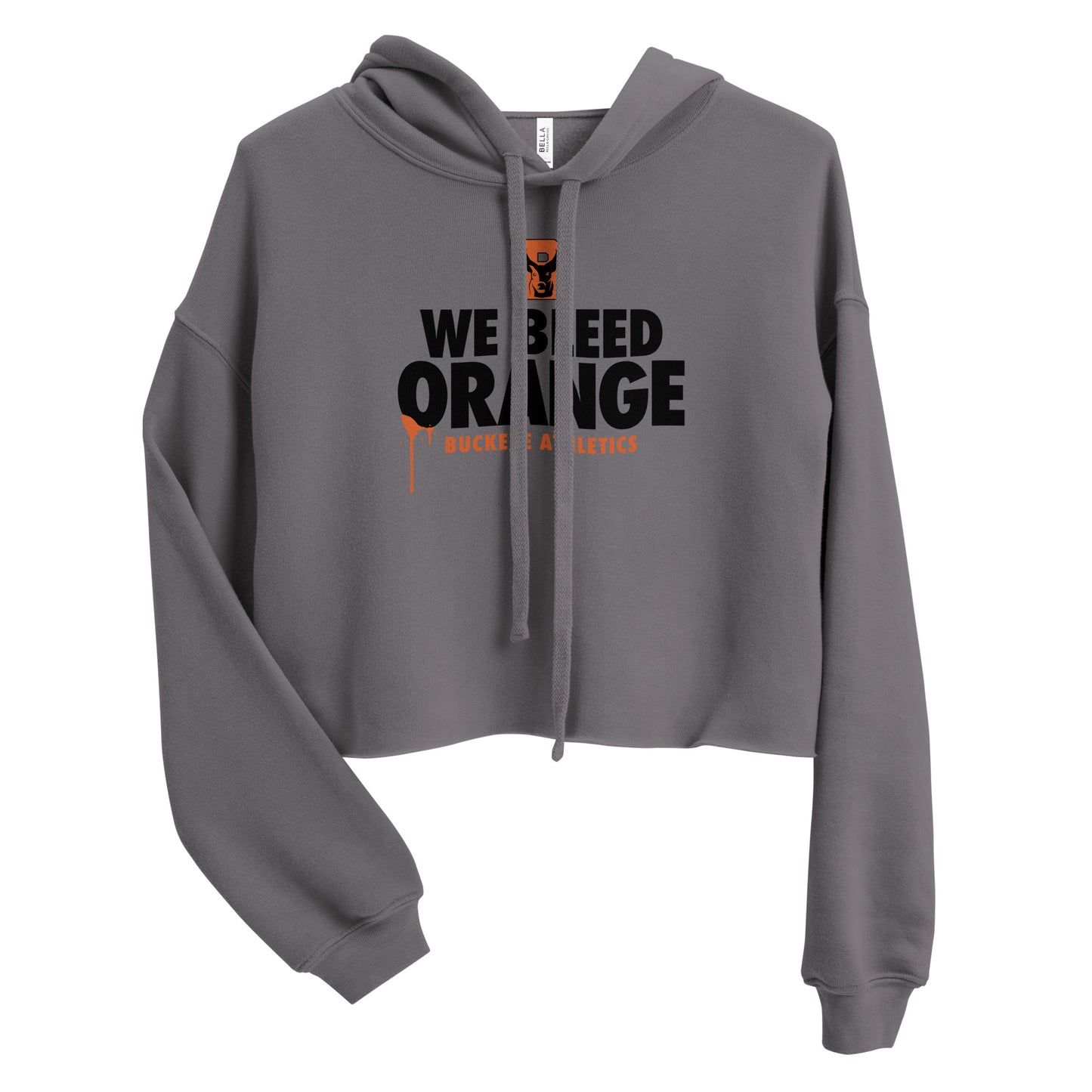 We Bleed Orange - Crop Hoodie