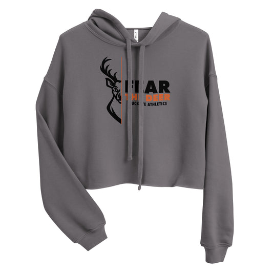 Fear The Deer - Crop Hoodie