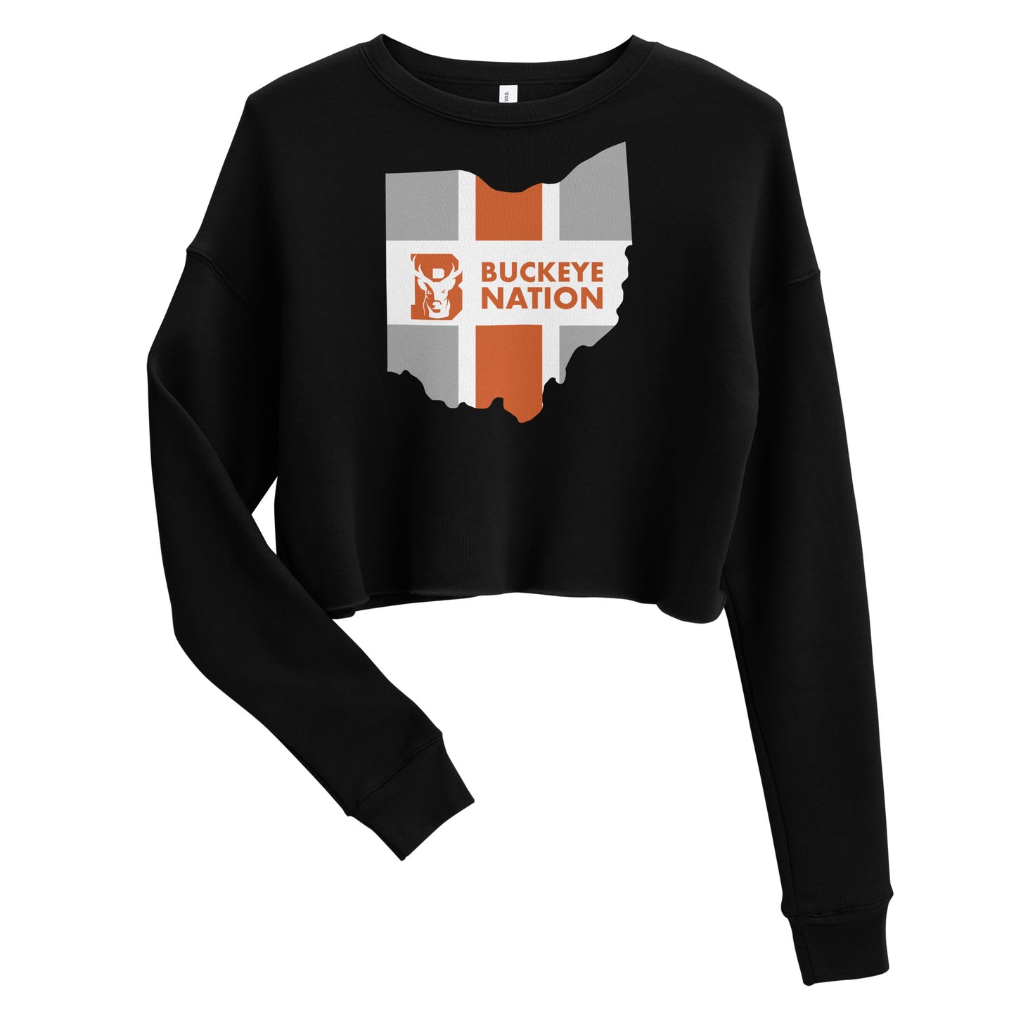 Buckeye Nation - Women's Crop Sweatshirt