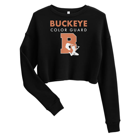 Buckeye Color Guard - Women's Crop Sweatshirt