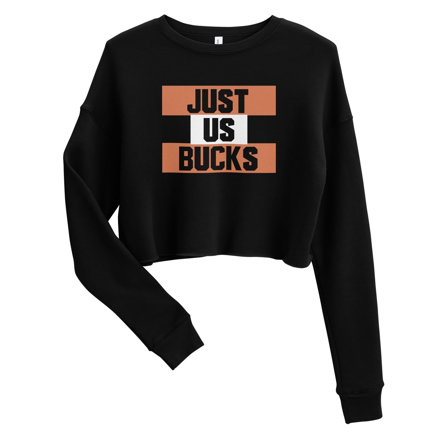 Just Us Bucks - Women's Crop Sweatshirt