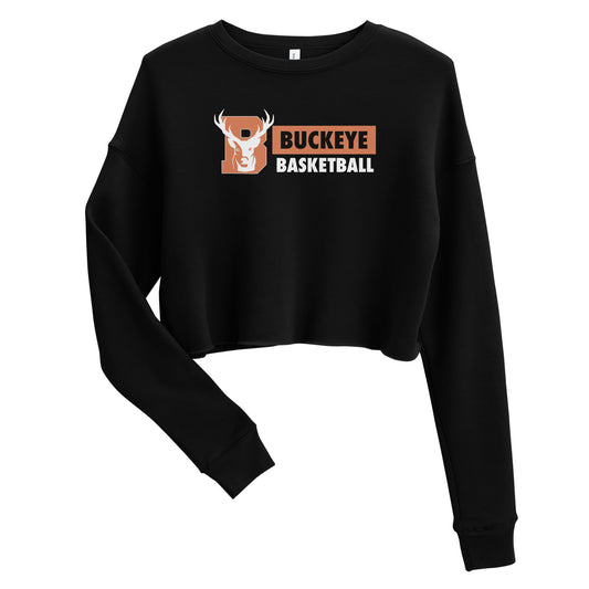 Buckeye Basketball - Women's Crop Sweatshirt