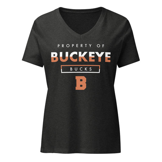 Property of Buckeye - Women’s v-neck tee