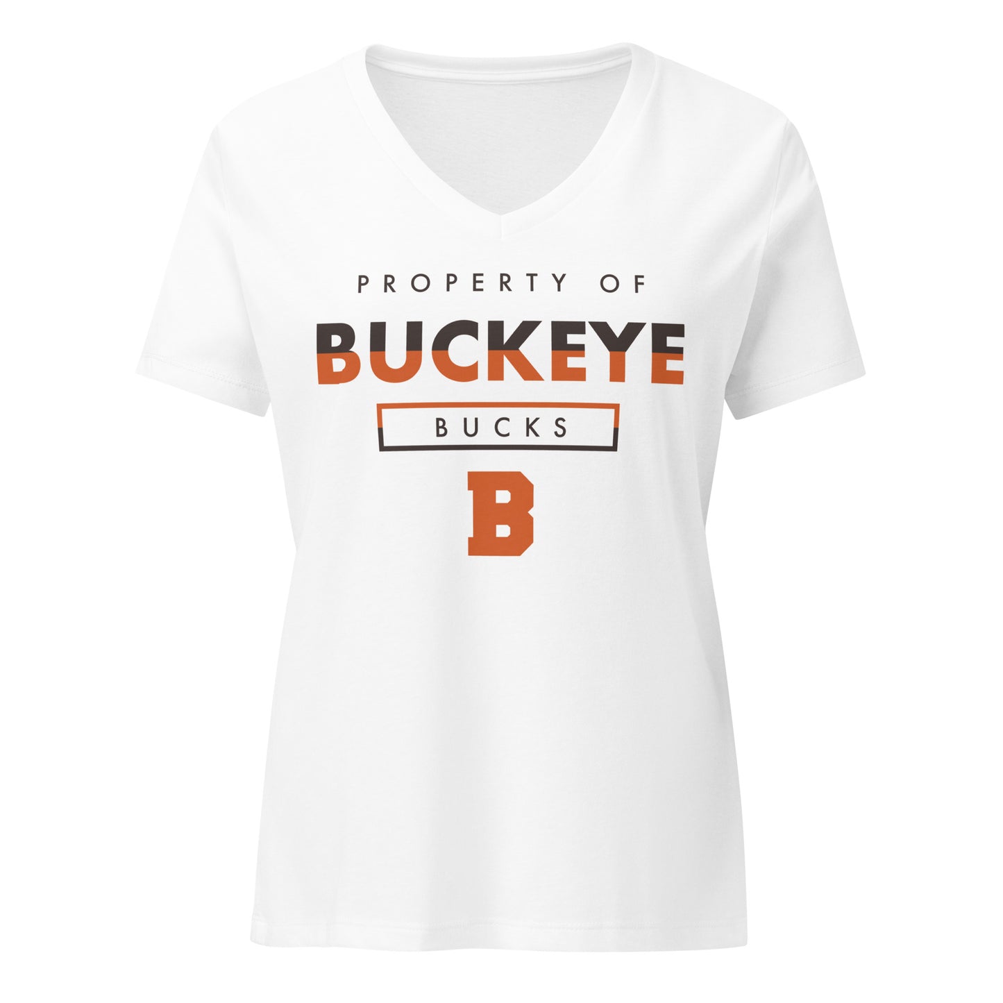 Property of Buckeye - Women’s v-neck tee