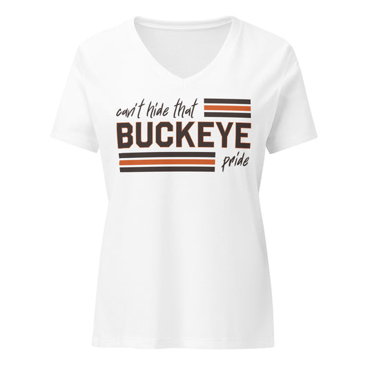 Buckeye Pride - Women’s v-neck tee