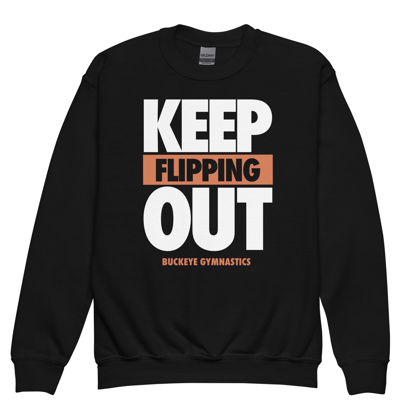 Keep Flipping Out - Youth crewneck