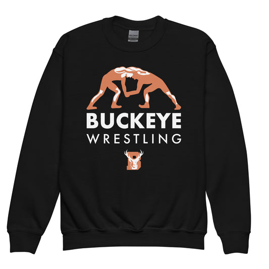 Buckeye Wrestling - Youth crewneck