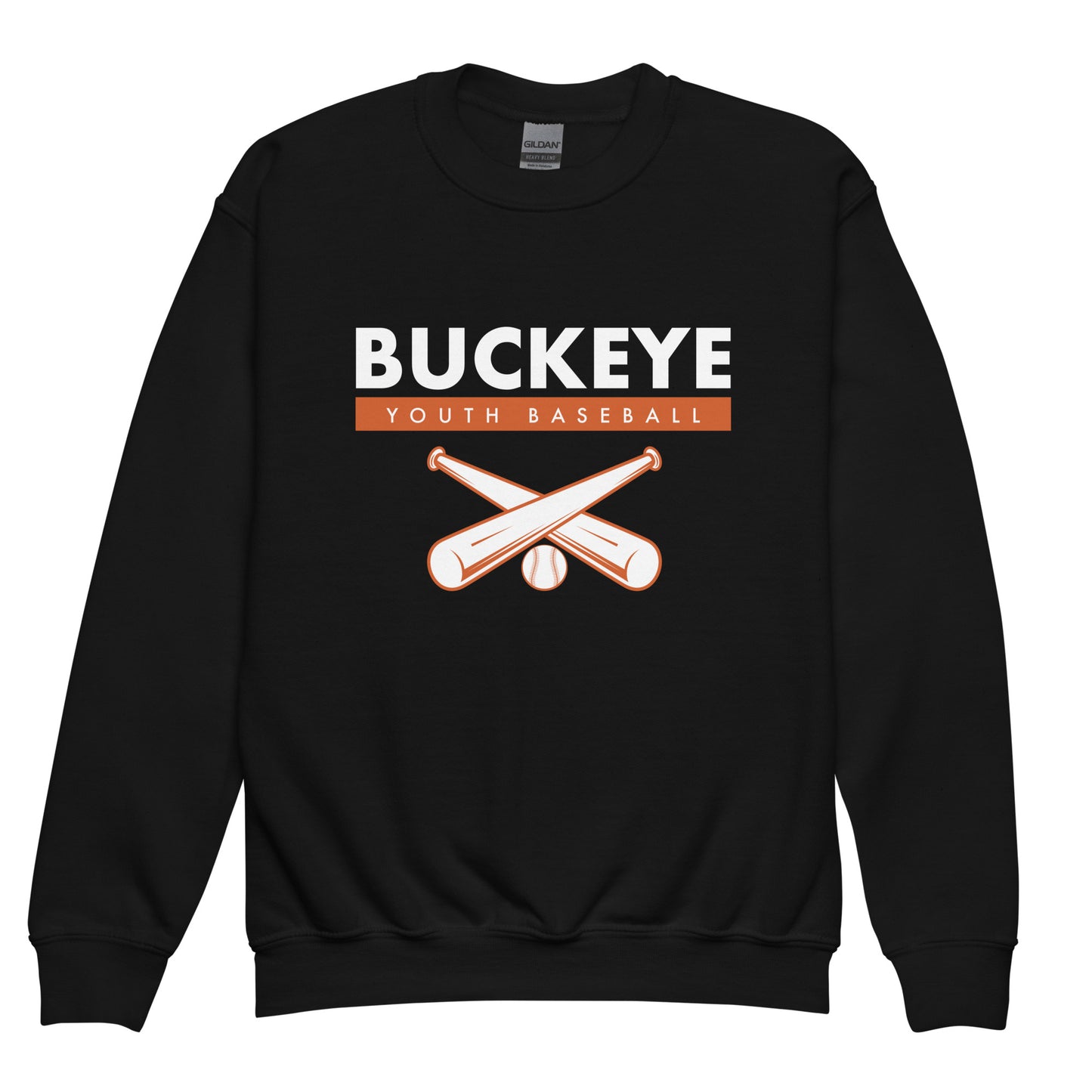 Buckeye Youth Baseball - Youth Crewneck