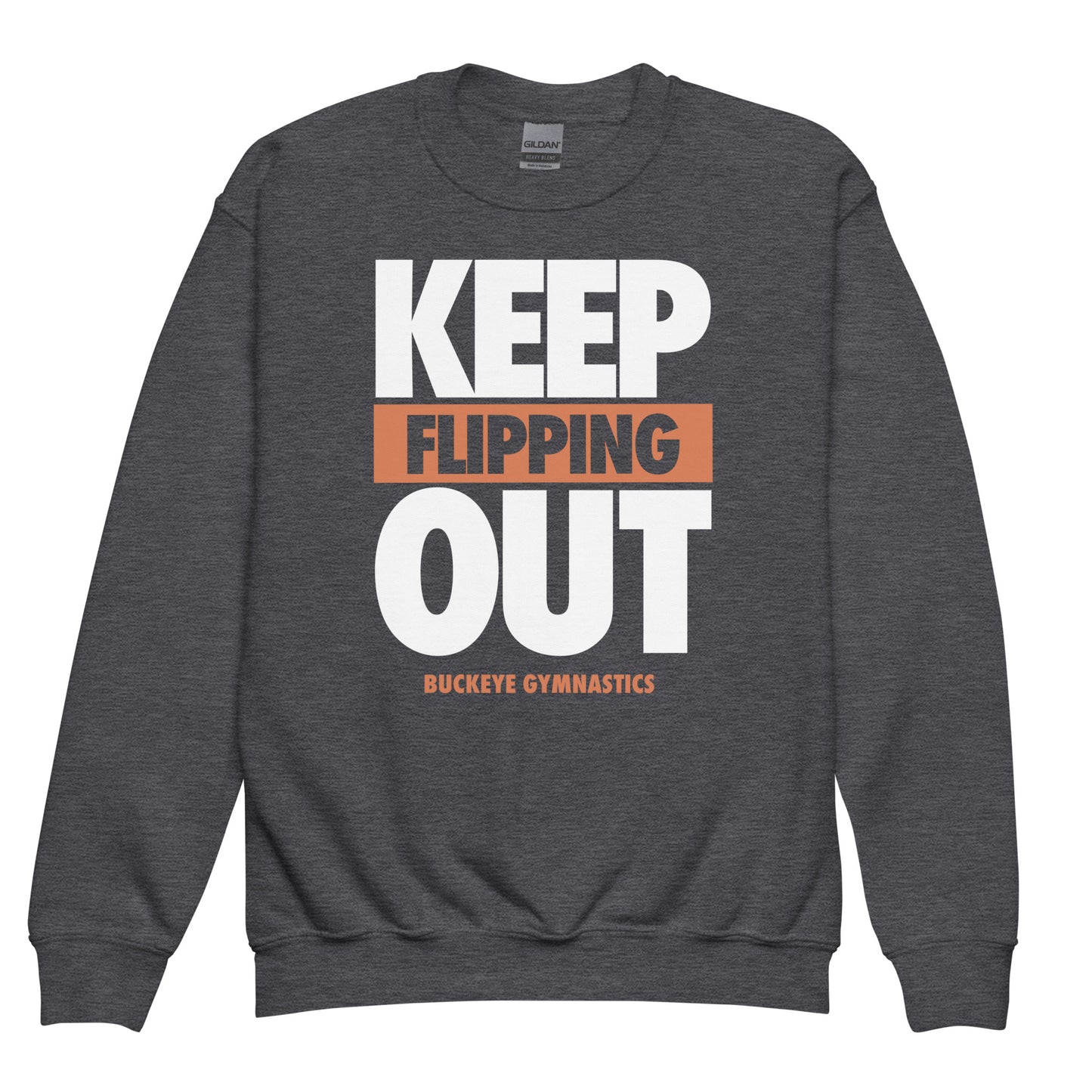 Keep Flipping Out - Youth crewneck