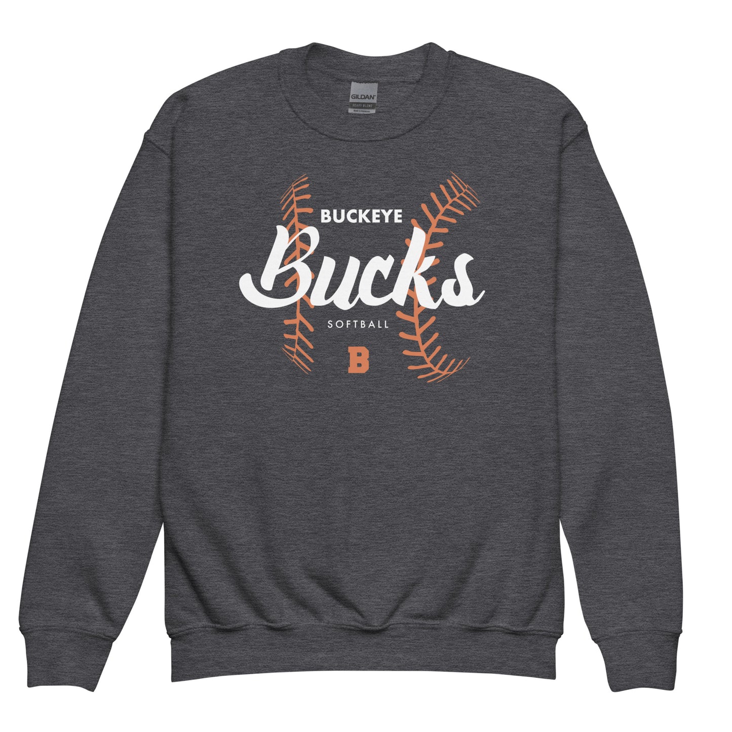 Bucks Softball - Youth crewneck