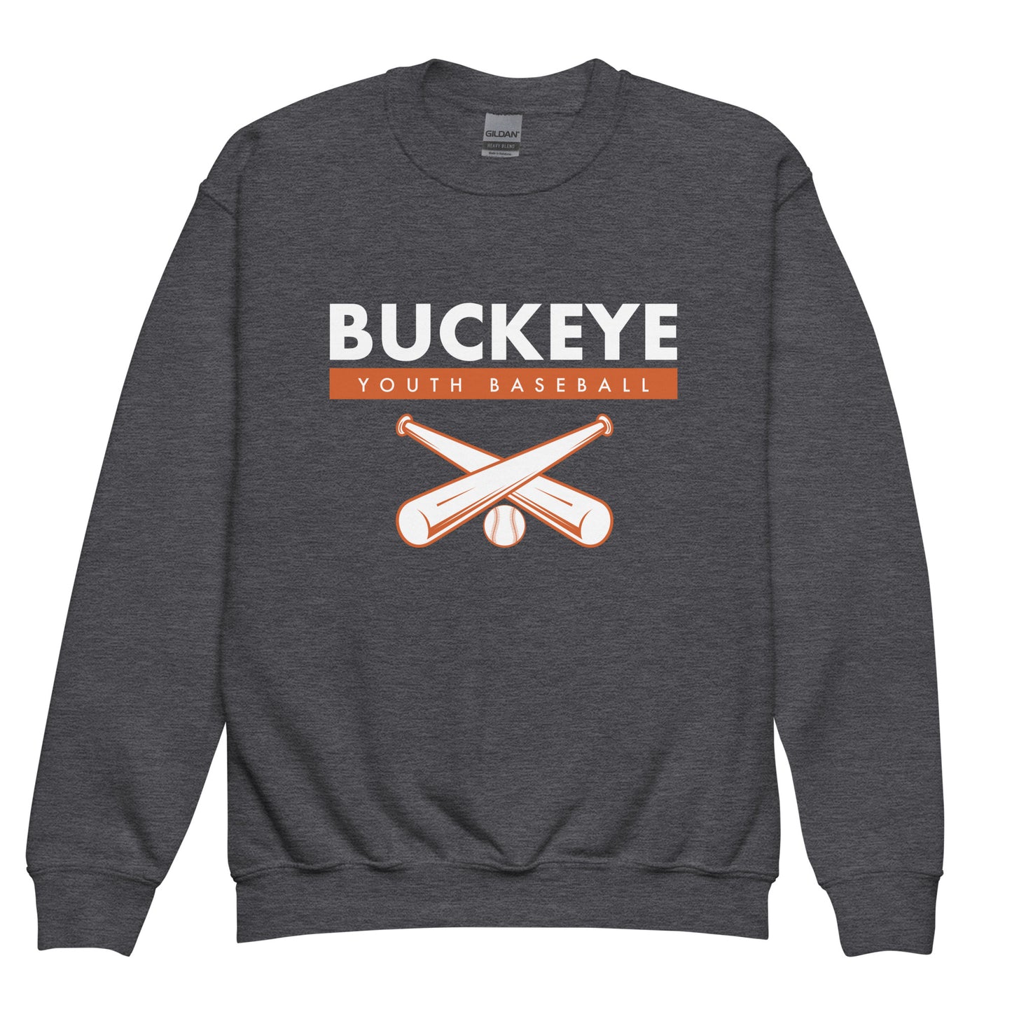 Buckeye Youth Baseball - Youth Crewneck