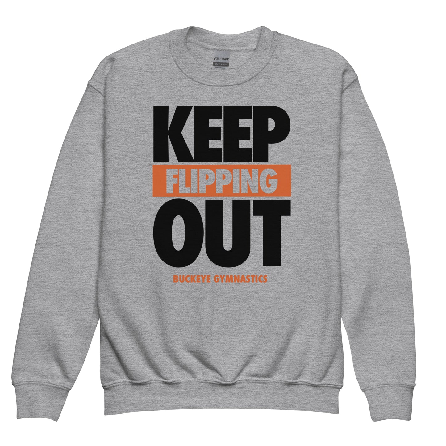 Keep Flipping Out - Youth crewneck