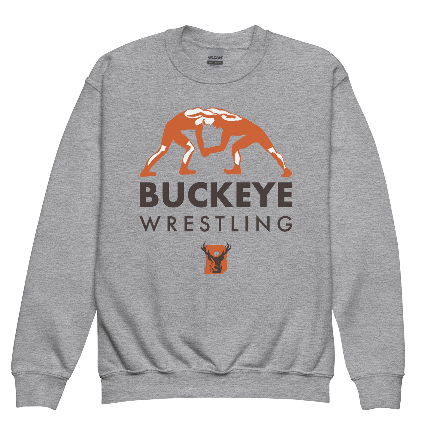 Buckeye Wrestling - Youth crewneck