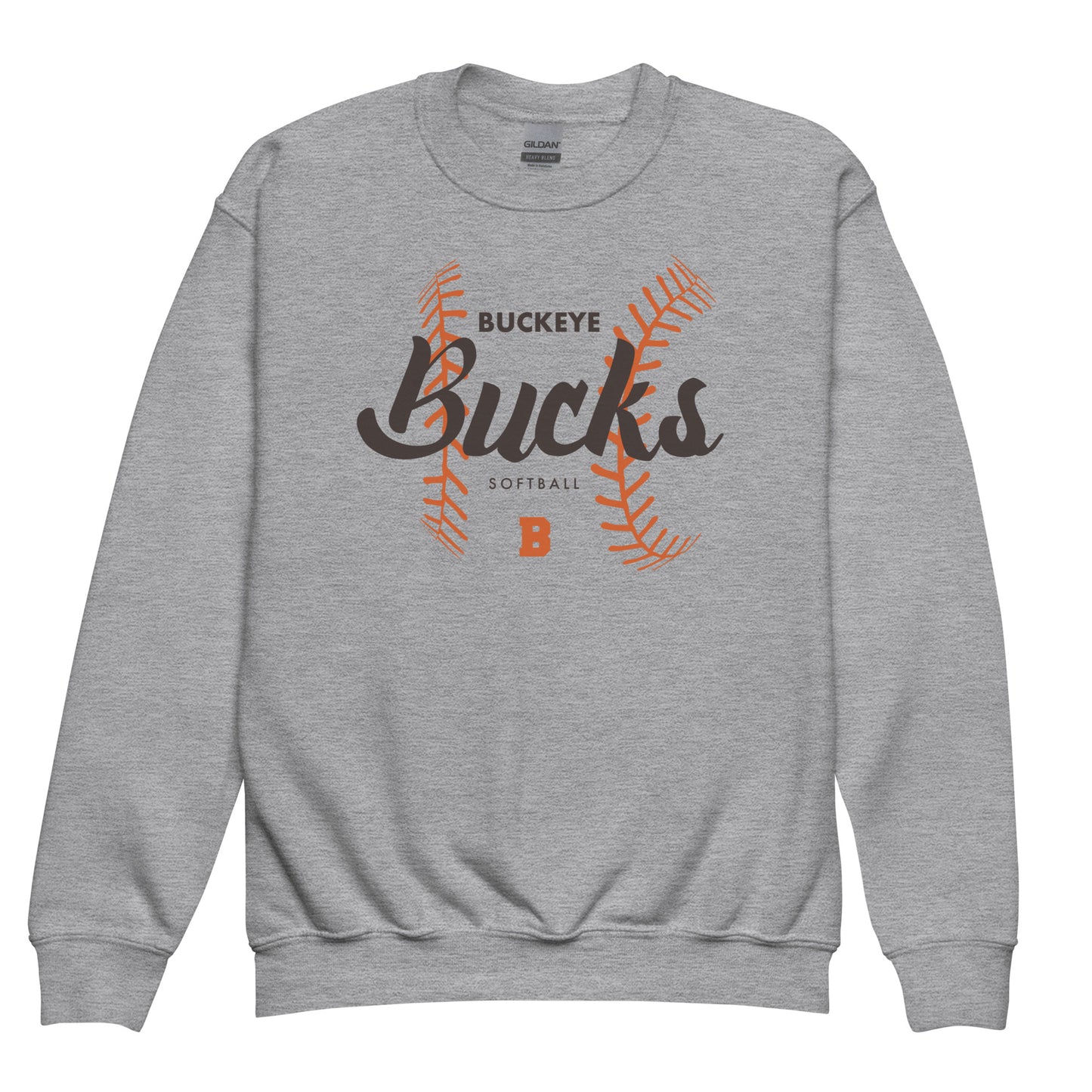 Bucks Softball - Youth crewneck