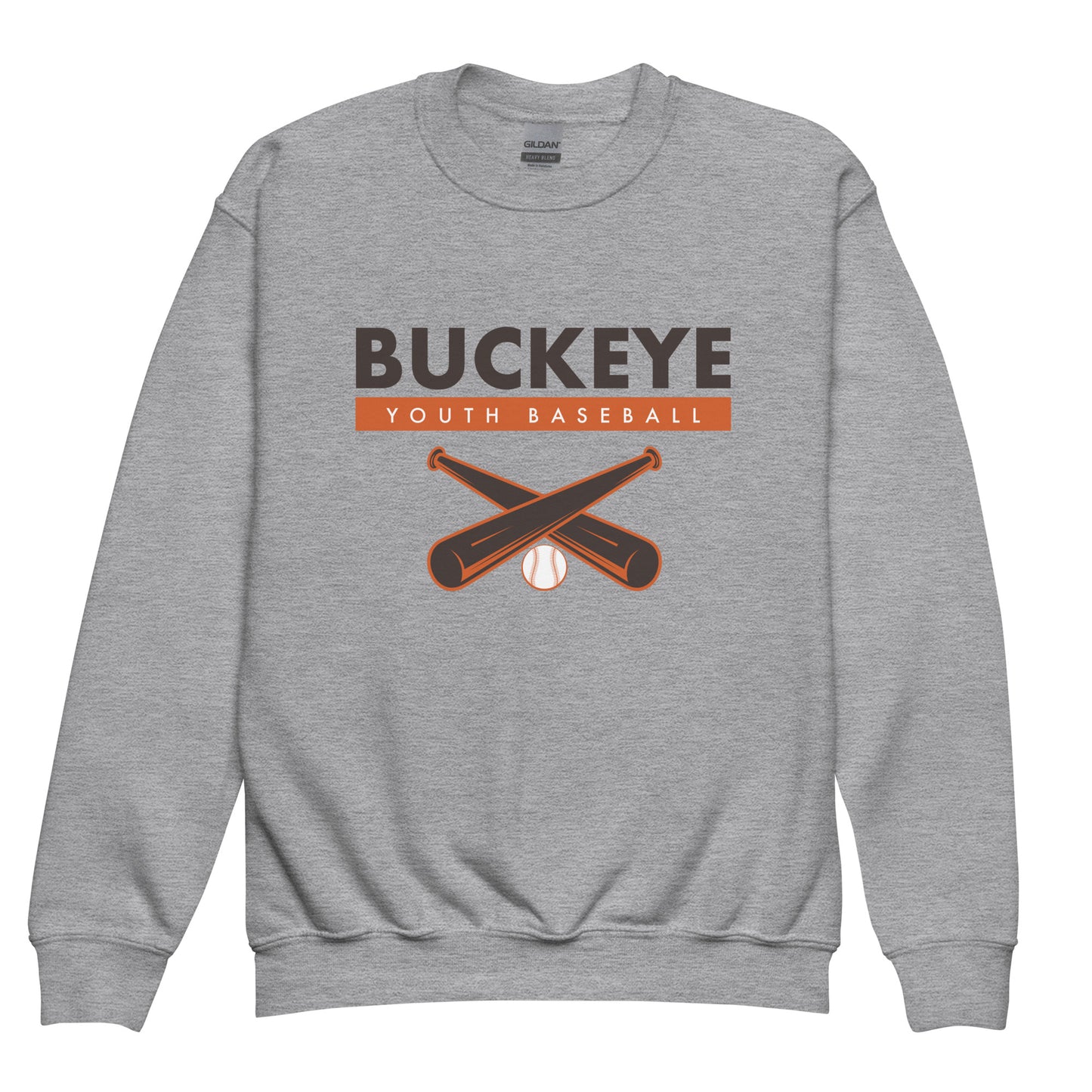 Buckeye Youth Baseball - Youth Crewneck