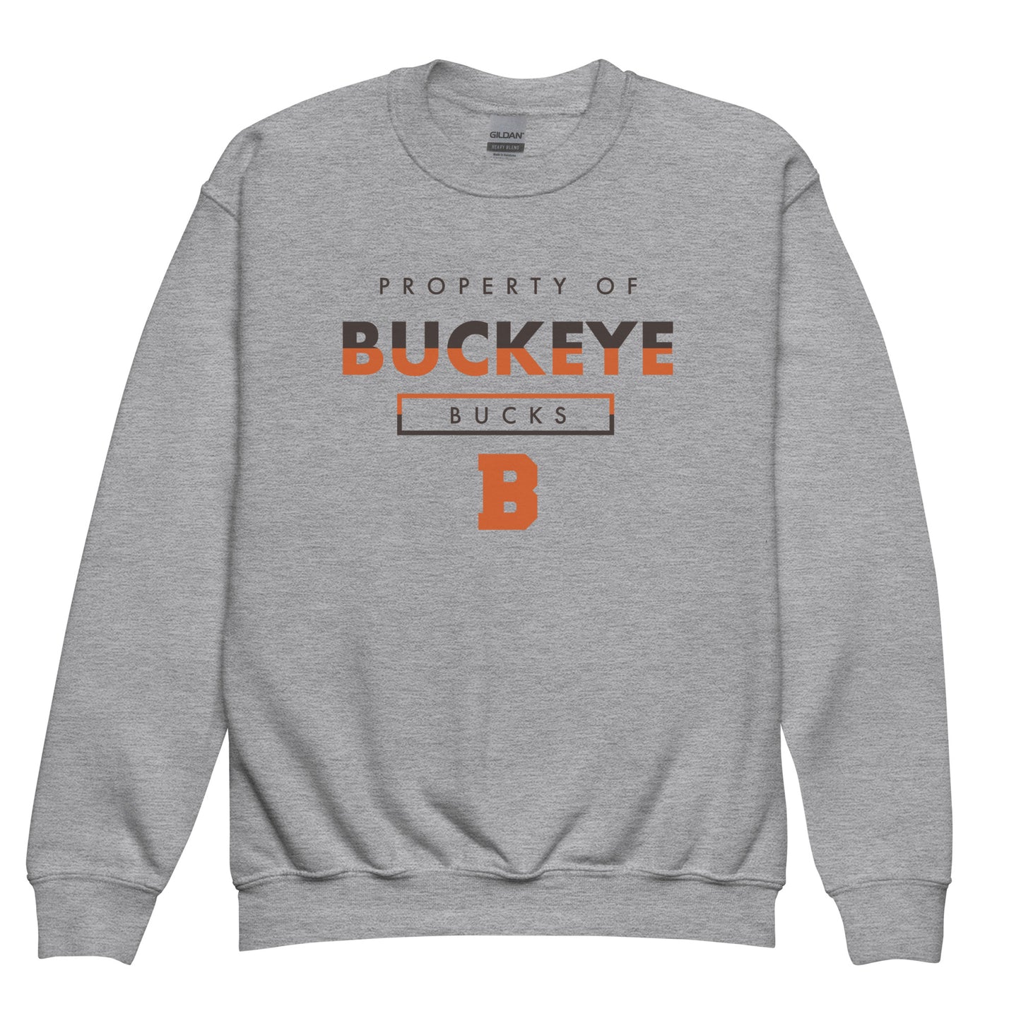 Property of Buckeye - Youth Crewneck