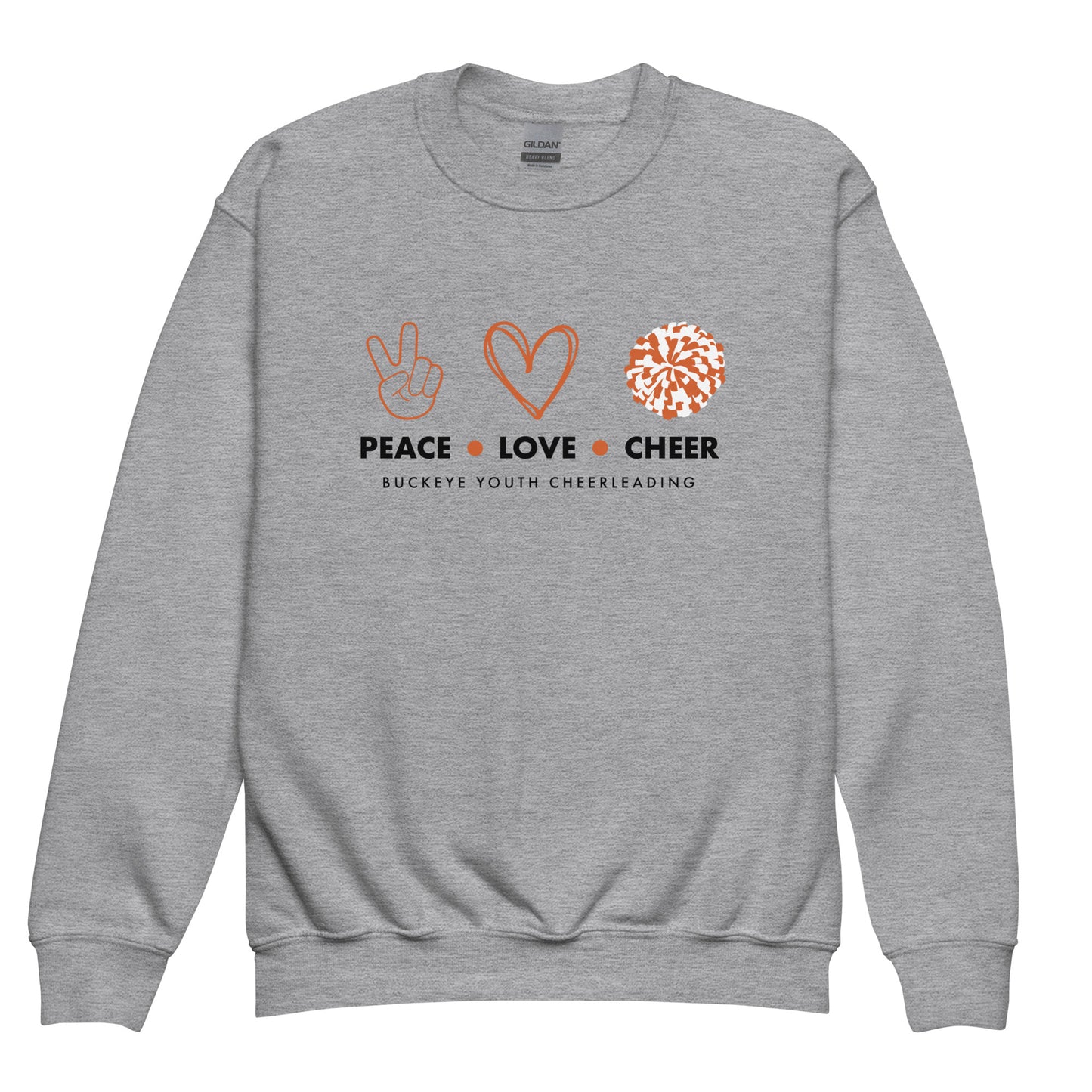 Buckeye Youth Cheerleading - Youth Crewneck