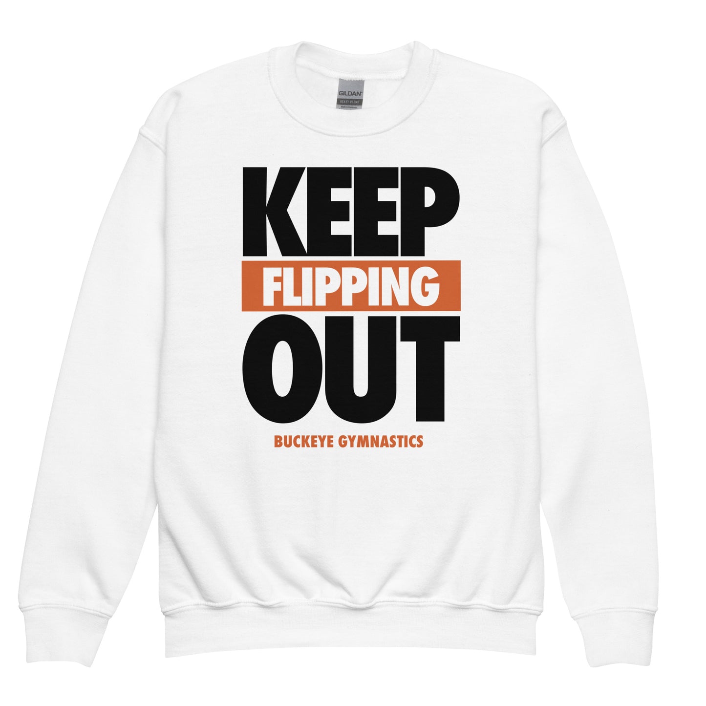 Keep Flipping Out - Youth crewneck