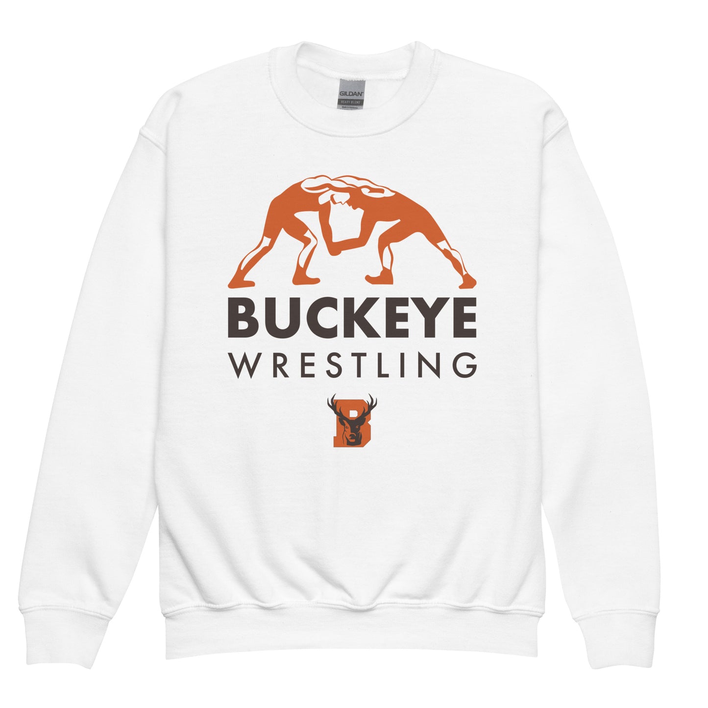 Buckeye Wrestling - Youth crewneck