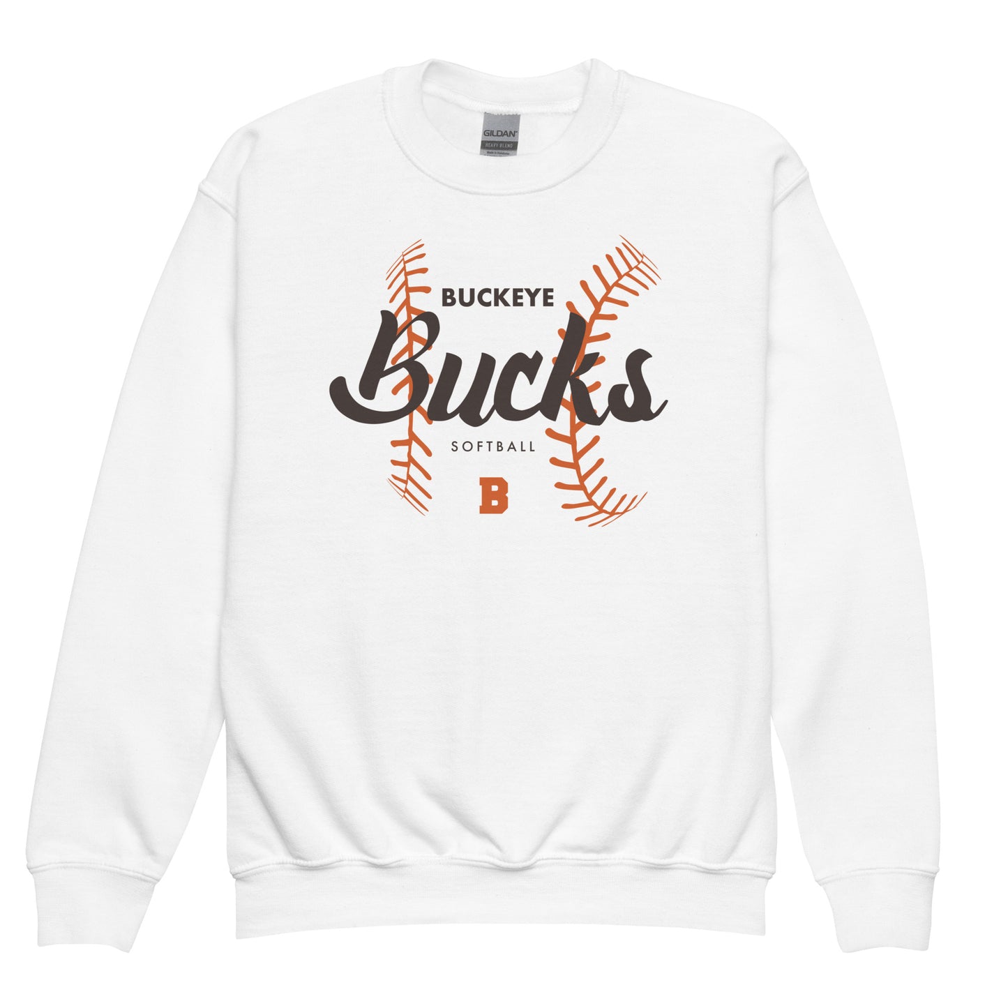 Bucks Softball - Youth crewneck