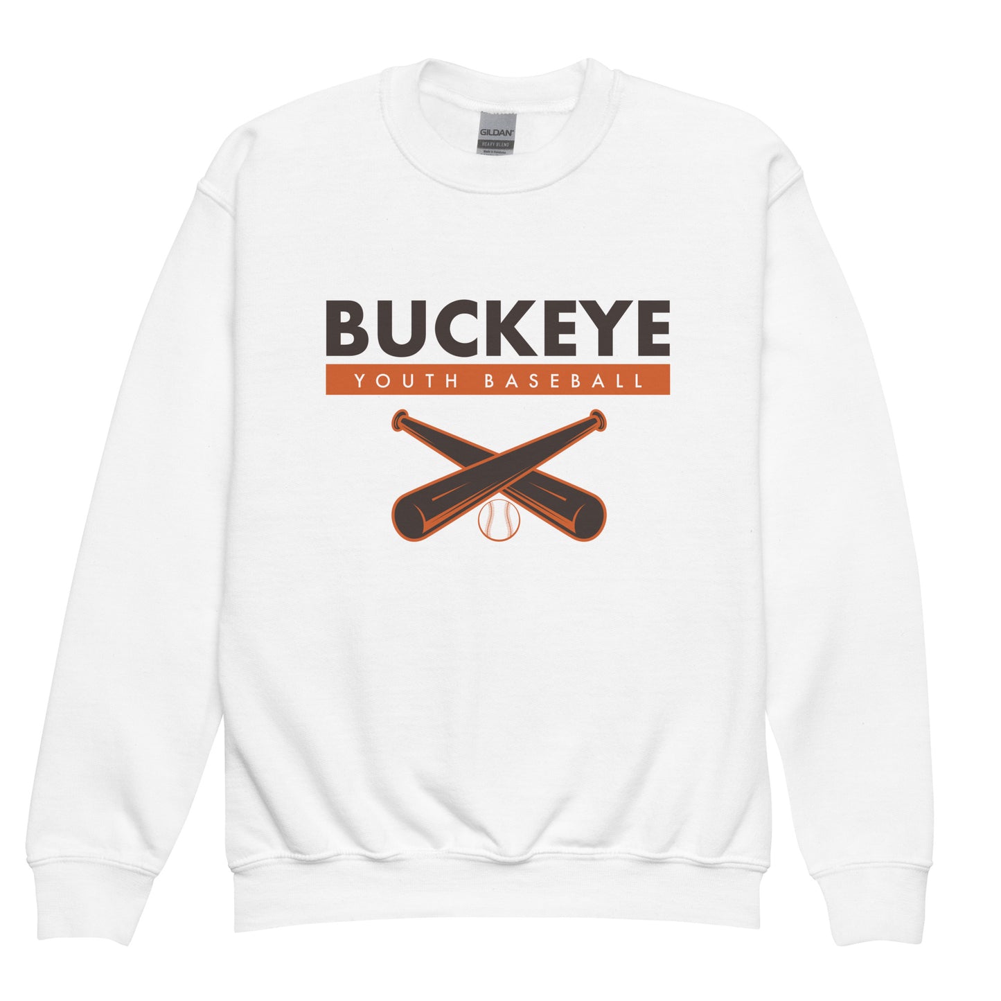 Buckeye Youth Baseball - Youth Crewneck