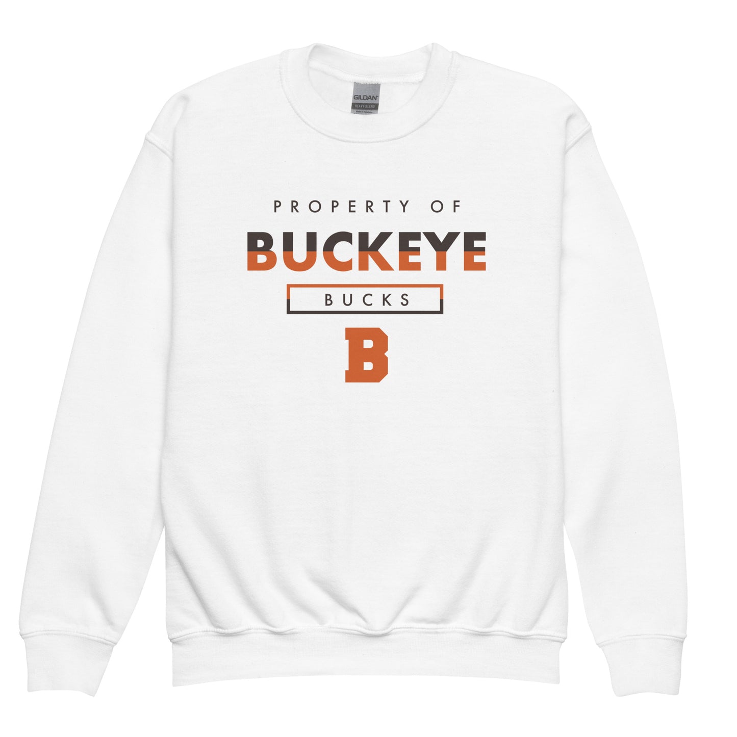 Property of Buckeye - Youth Crewneck