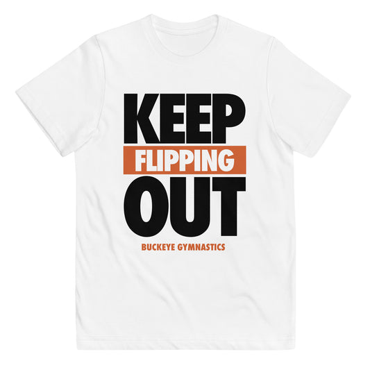 Keep Flipping Out - Youth tee
