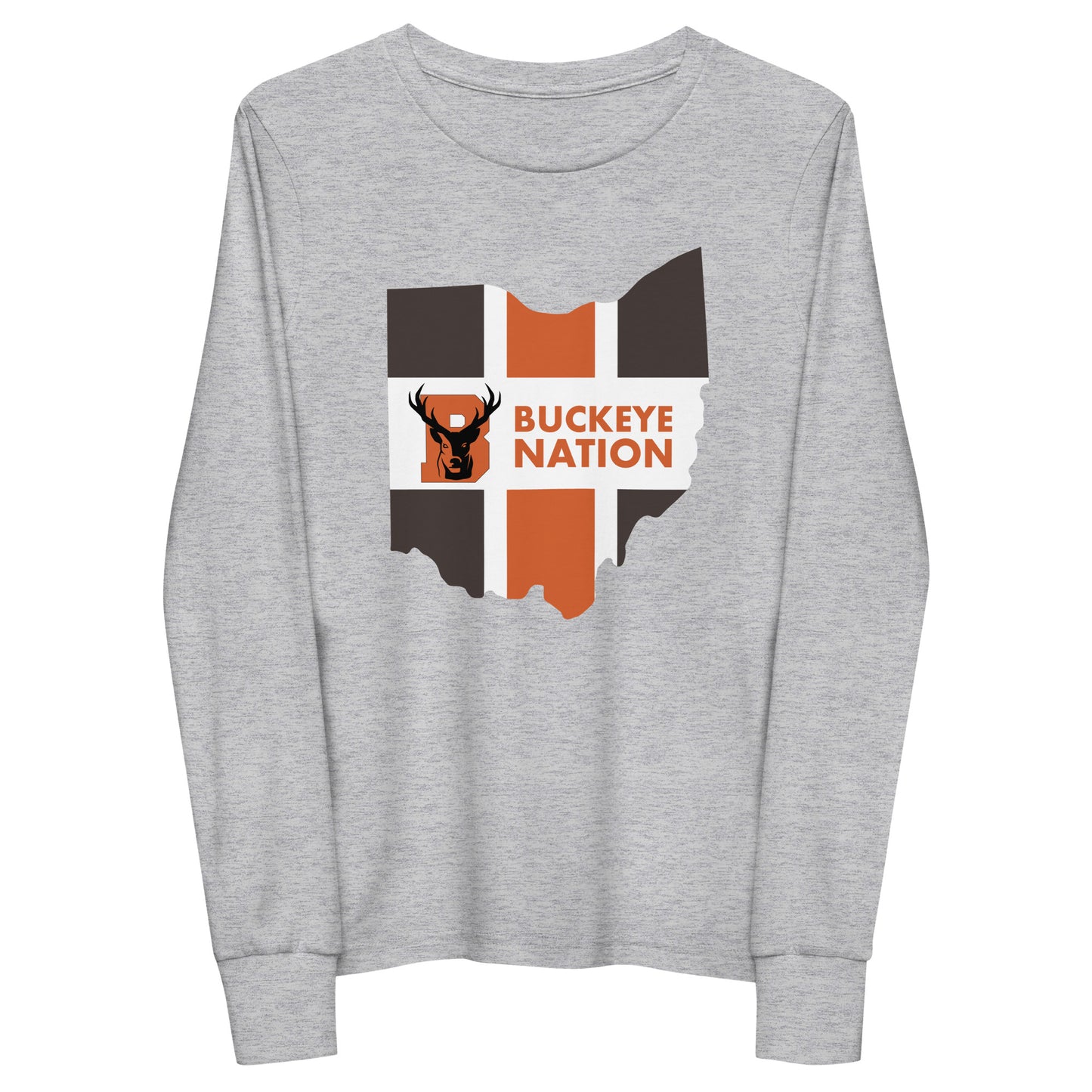 Buckeye Nation - Youth long sleeve tee