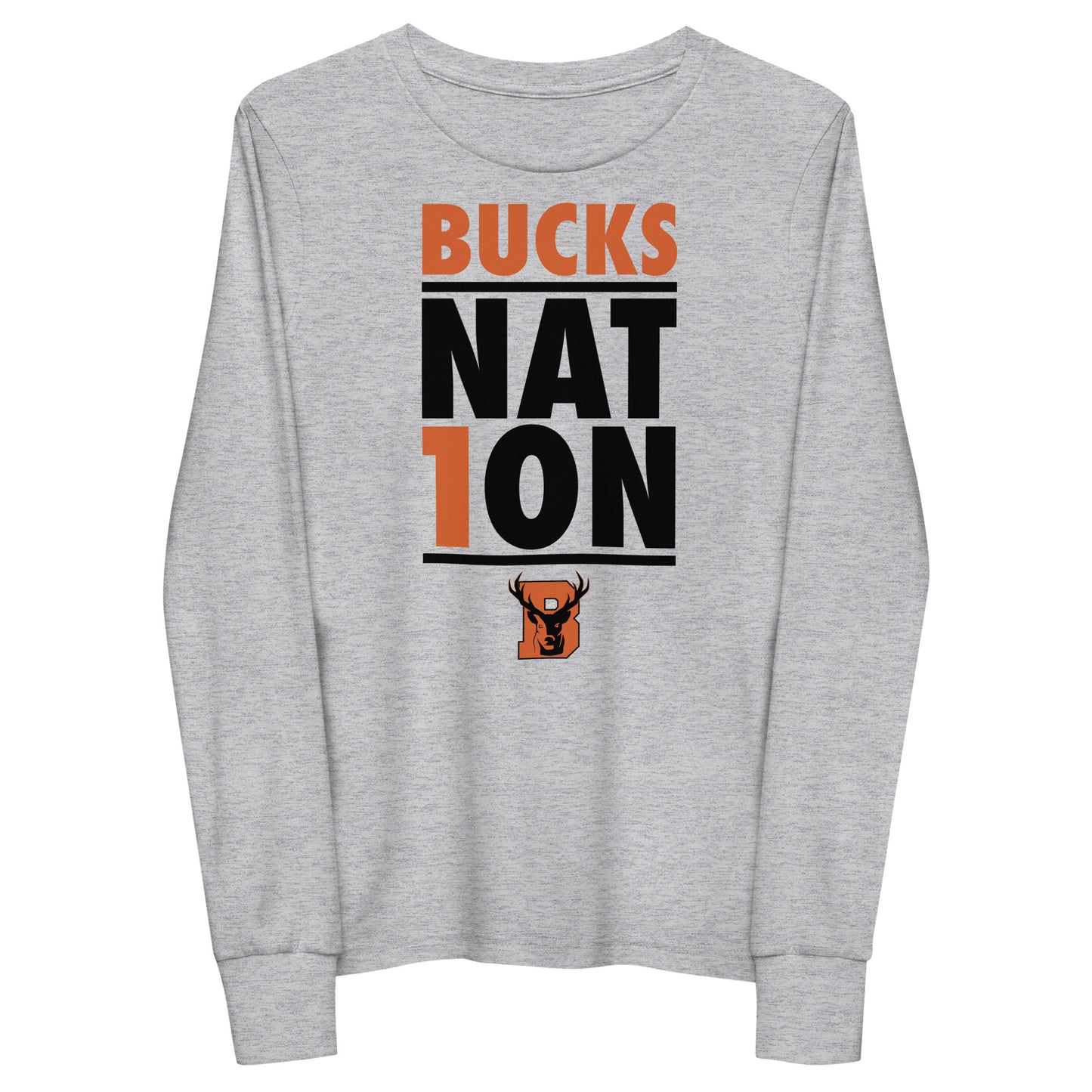 Buck Nat1on - Youth long sleeve tee