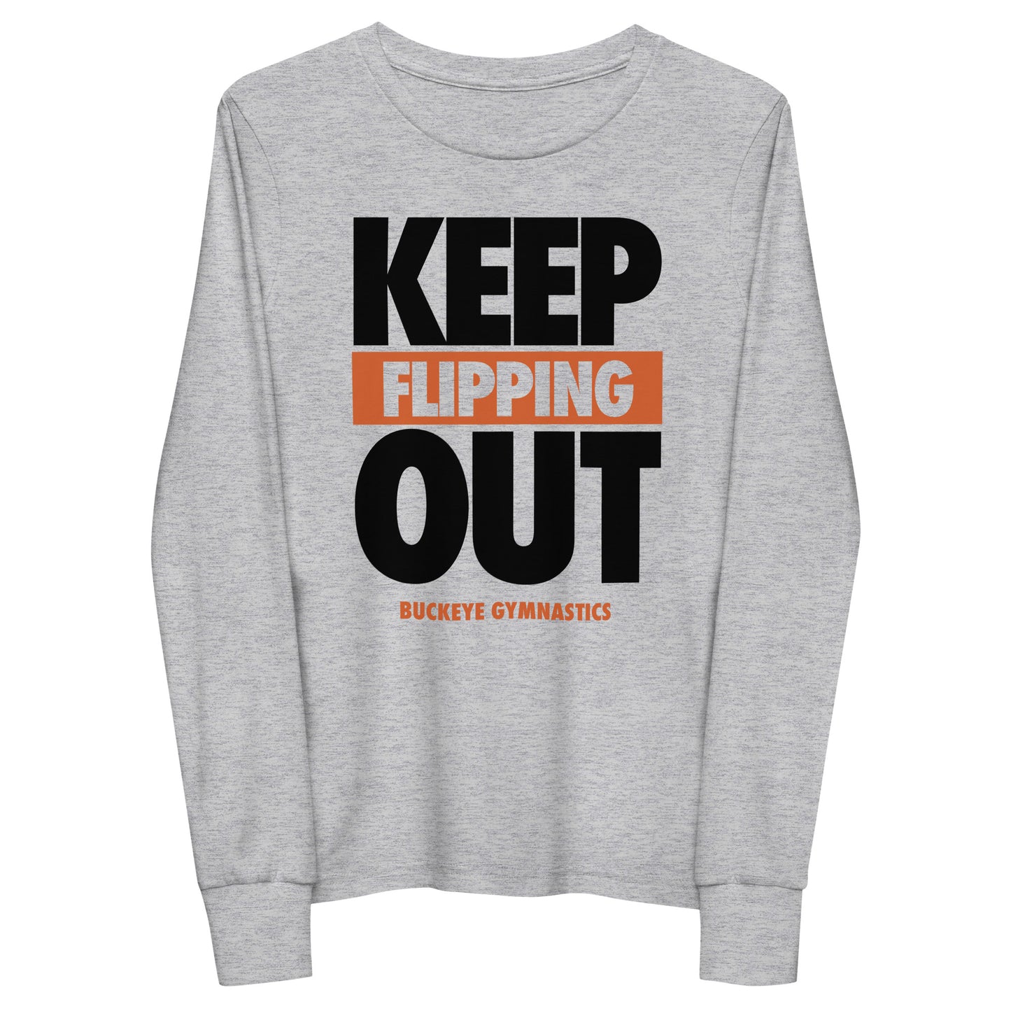 Keep Flipping Out - Youth long sleeve tee