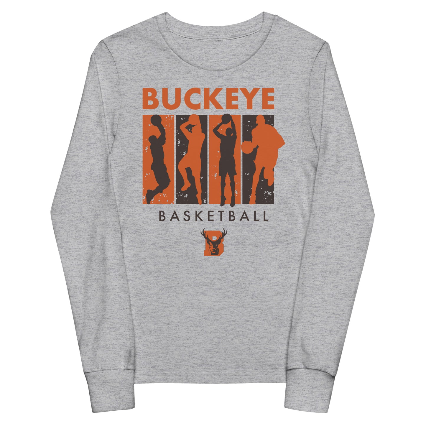 Buckeye Basketball - Youth long sleeve tee