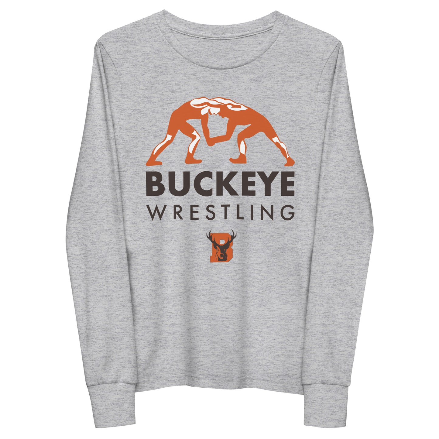 Buckeye Wrestling - Youth long sleeve tee