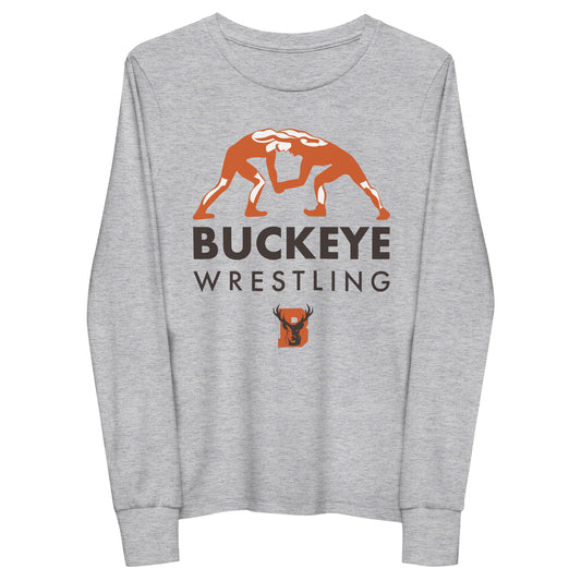 Buckeye Wrestling - Youth long sleeve tee