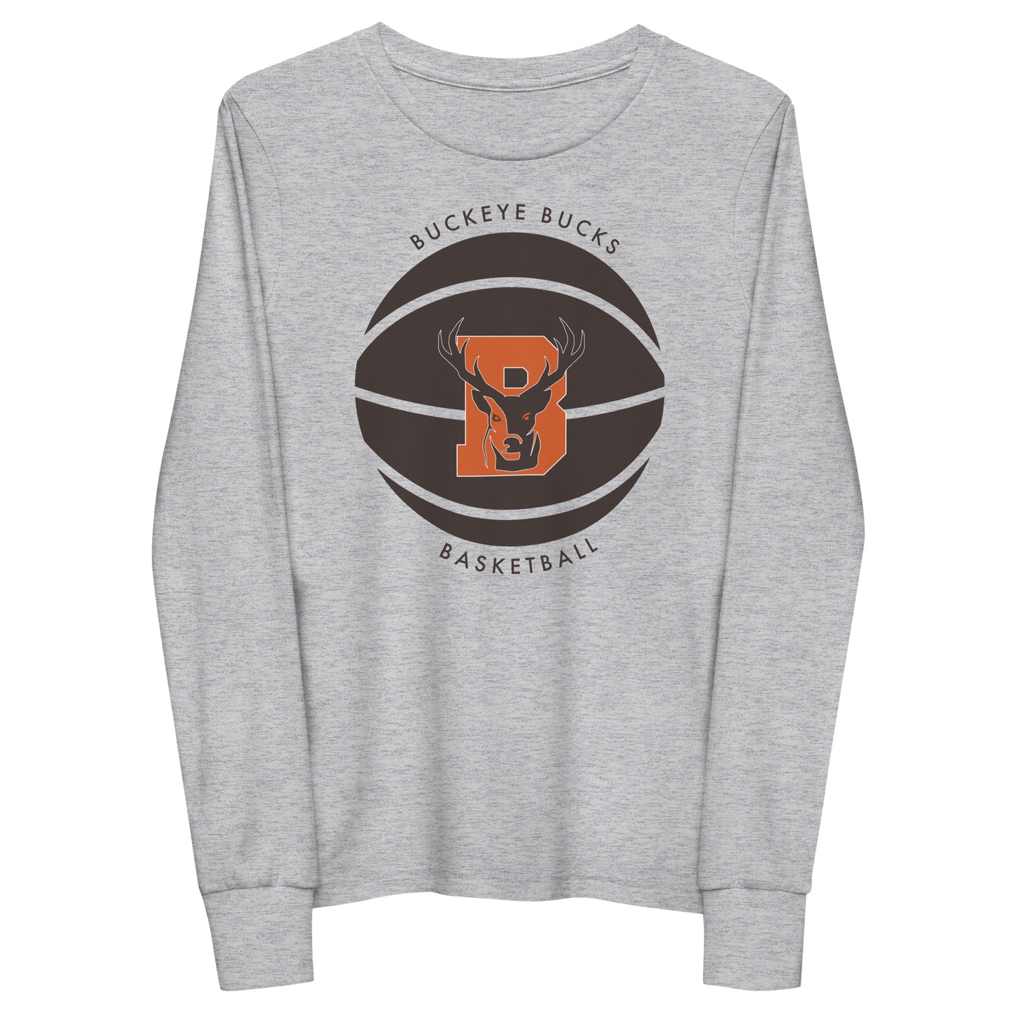 Buckeye Basketball - Youth long sleeve tee