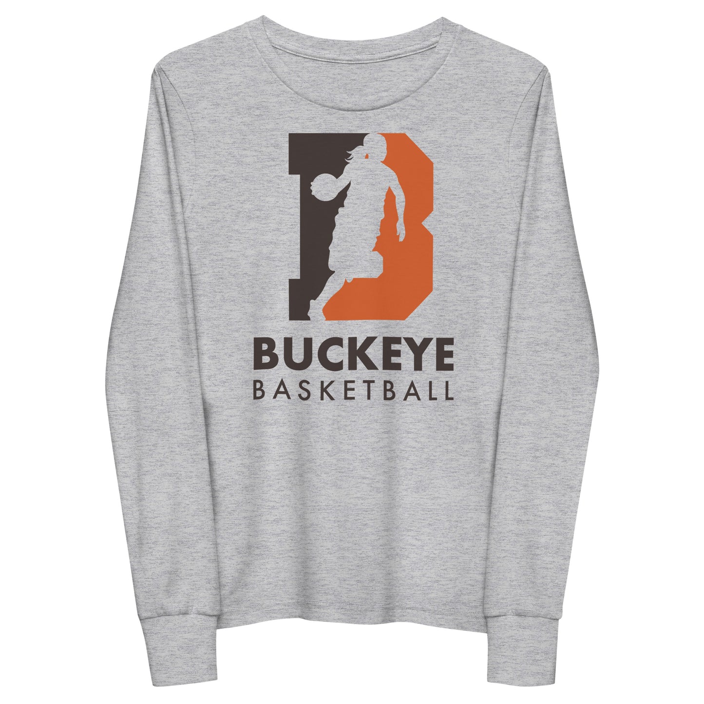 Buckeye Girls Basketball B - Youth long sleeve tee