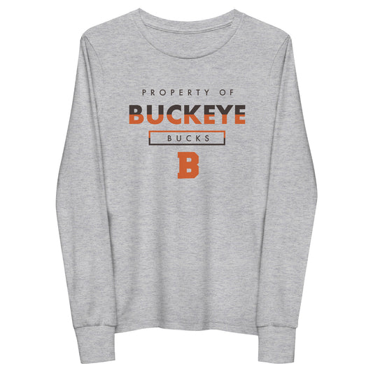 Property of Buckeye - Youth long sleeve tee