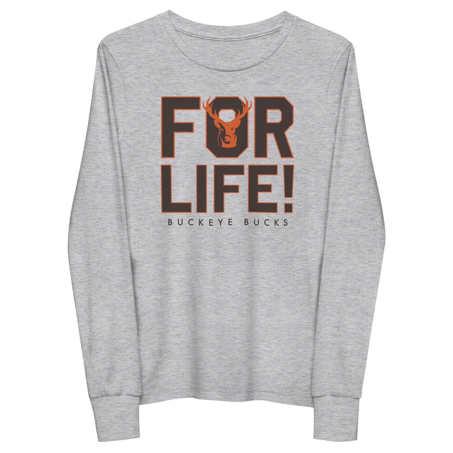 Buckeye For Life - Youth long sleeve tee