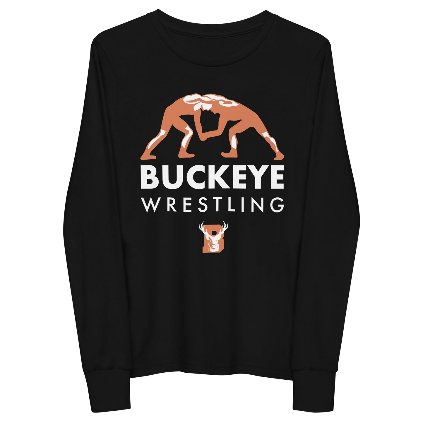 Buckeye Wrestling - Youth long sleeve tee