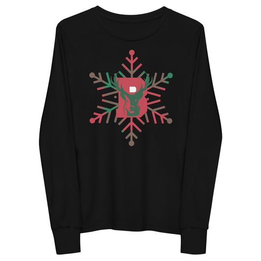 Snowflake - Youth long sleeve tee