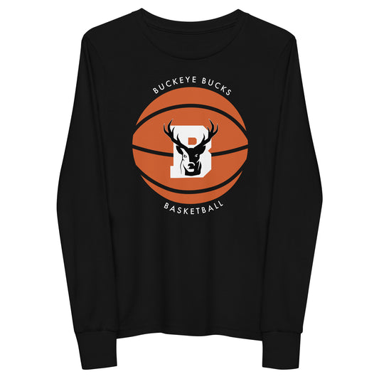 Buckeye Basketball - Youth long sleeve tee