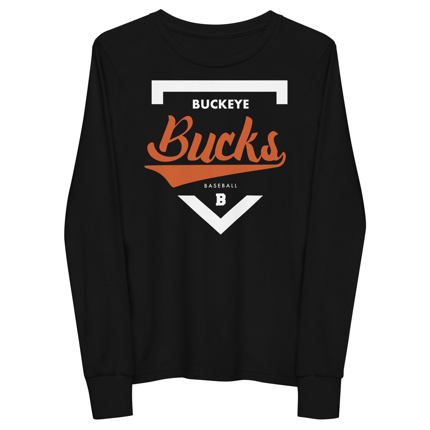 Bucks Baseball - Youth long sleeve tee