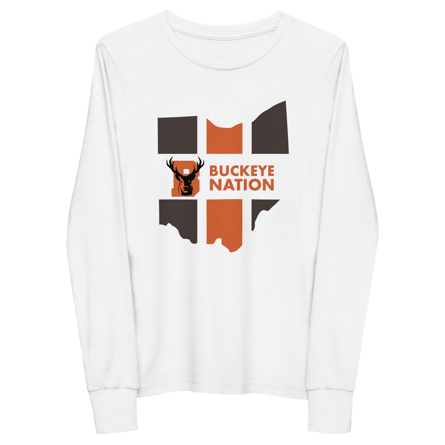 Buckeye Nation - Youth long sleeve tee