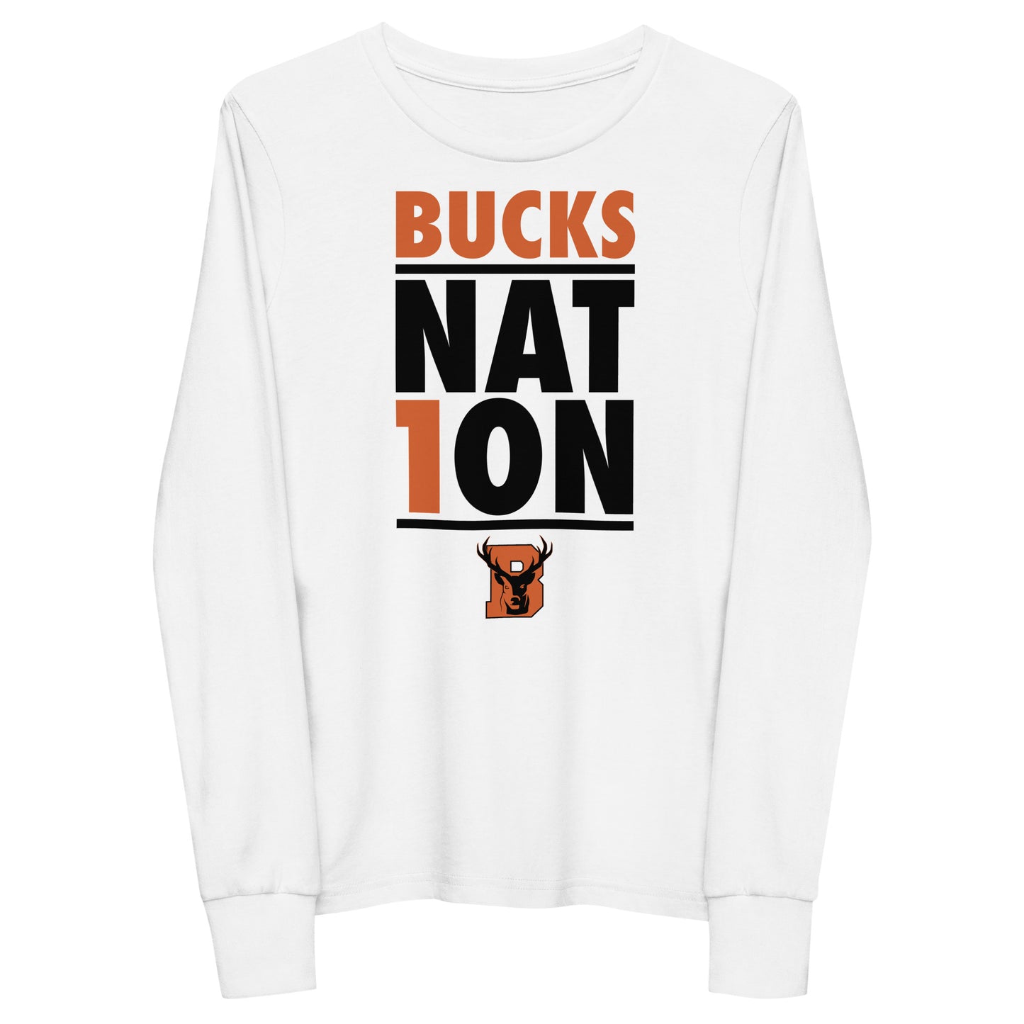 Buck Nat1on - Youth long sleeve tee