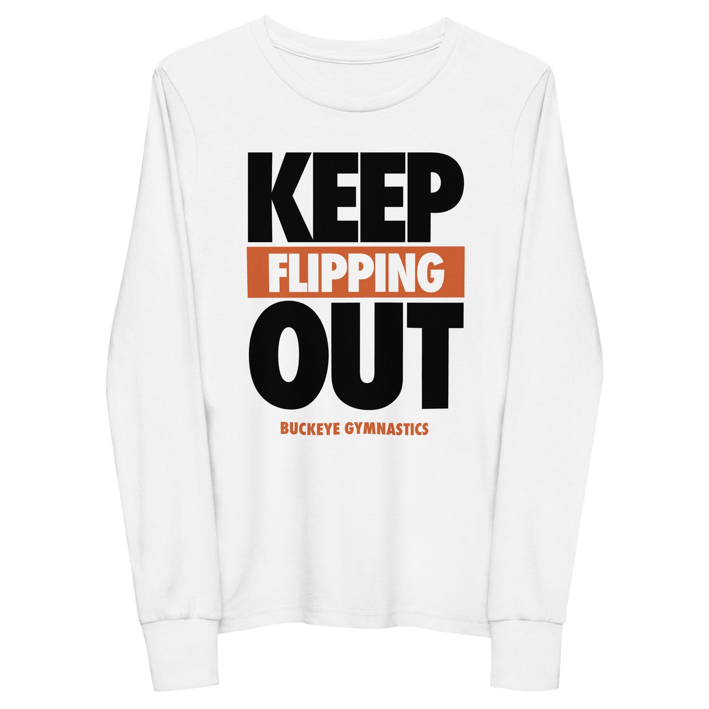 Keep Flipping Out - Youth long sleeve tee