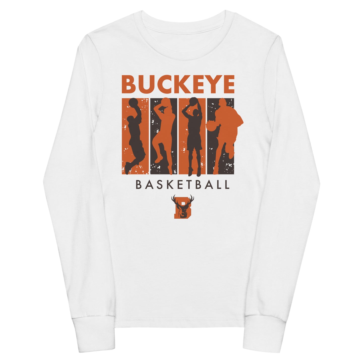 Buckeye Basketball - Youth long sleeve tee