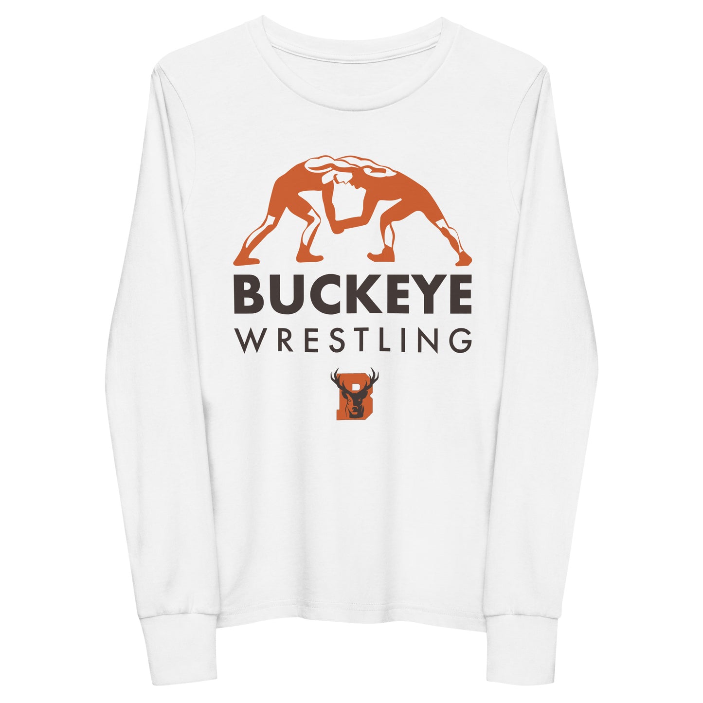 Buckeye Wrestling - Youth long sleeve tee