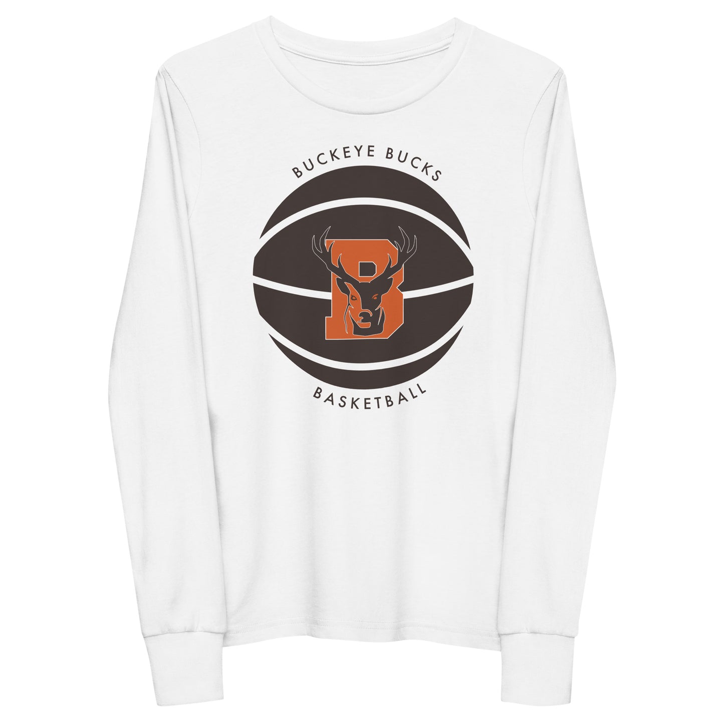 Buckeye Basketball - Youth long sleeve tee