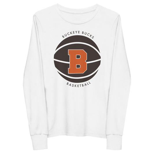 Buckeye Basketball - Youth long sleeve tee